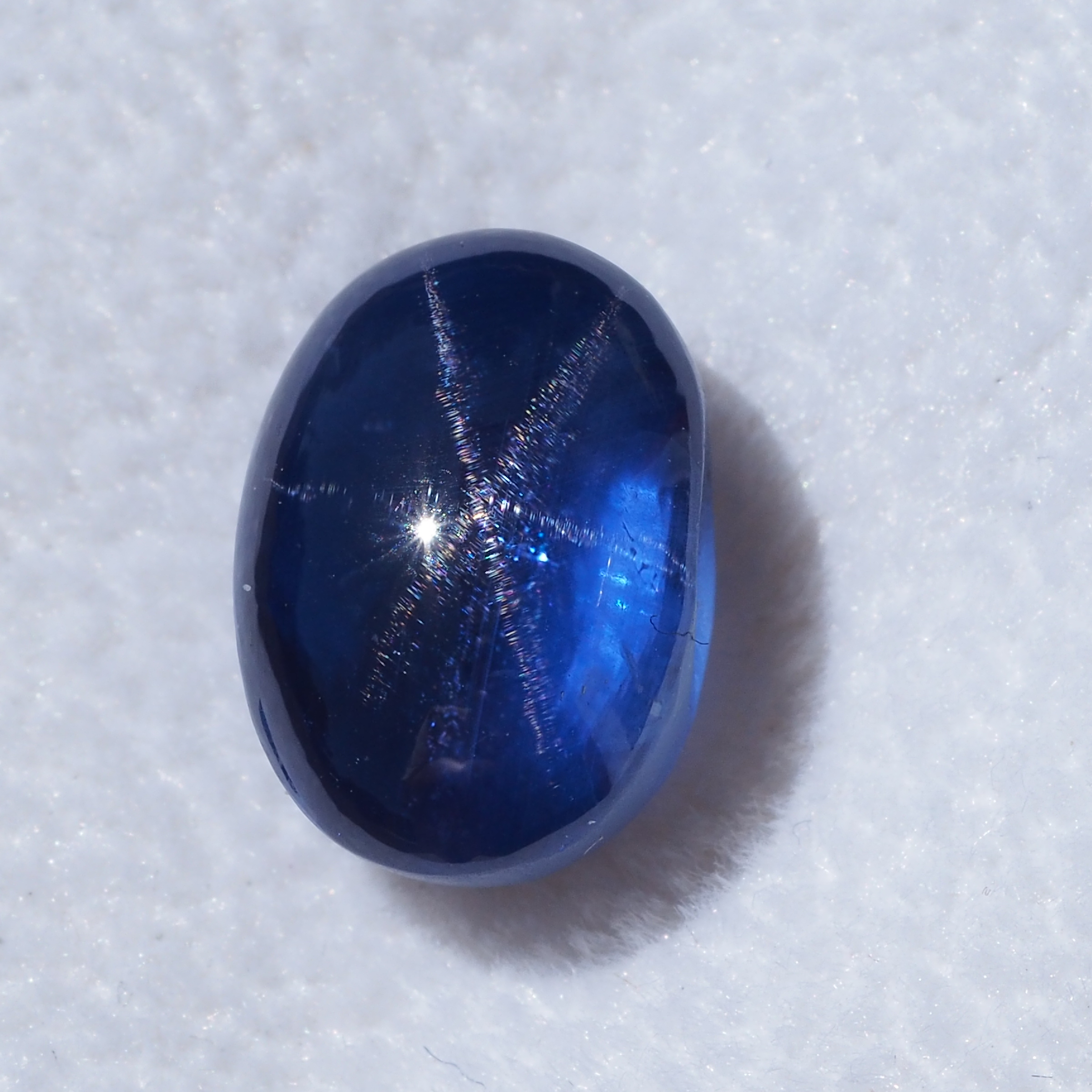8 carat Blue Star Sapphire - Top Gem Quality Natural Loose Untreated ...
